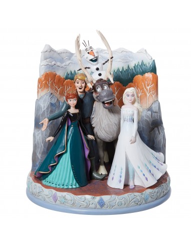 Figurine Reine des Neiges 2 Carved by heart - Disney Traditions 2023