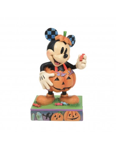 Figurine Mickey Citrouille Halloween - Disney Traditions vente chaude votre 