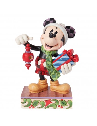 Figurine Mickey Noël Enchanté Édition Limitée - Disney Traditions meilleur choix