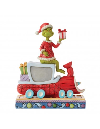 Figurine Grinch Train - Grinch by Jim Shore ou a consommer sur place