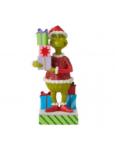 Figurine Grinch Cadeaux - Grinch by Jim Shore à prix réduit toute l'année