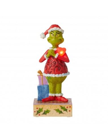 Figurine Grinch Cœur qui Bat - Grinch by Jim Shore Livraison rapide