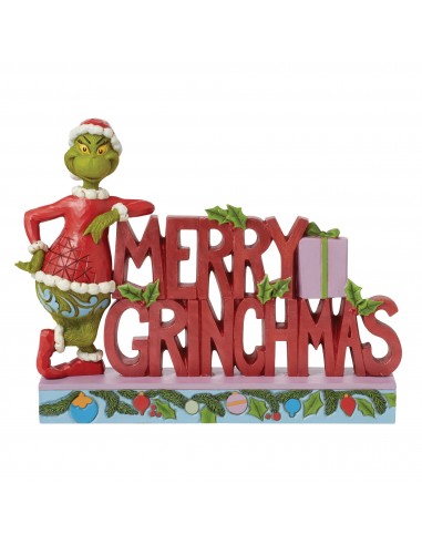 Figurine Grinch Merry Grinchmas - Grinch by Jim Shore shop