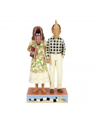 Figurine Adam et Barbara - Beetlejuice by Jim Shore du meilleur 