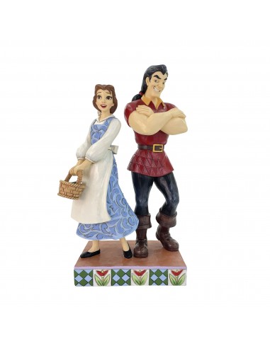 Figurine Belle et Gaston - Disney traditions l'achat 