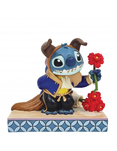 Figurine La Belle et Le Stitch - Disney Traditions 50% de réduction en Octobre 2024