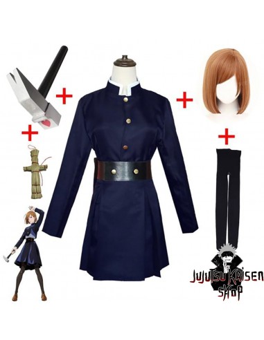 Cosplay Jujutsu Kaisen Kugisaki Nobara destockage