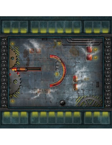 MECHANICUS SECTORUM KILL TEAM® 22x30 " + emplacements de cartes (total 91x91 cm) ou a consommer sur place