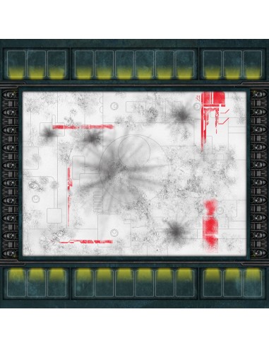 XENO SECTORUM 2 KILL TEAM® 22x30 " + emplacements de cartes (total 91x91 cm) Véritable concentré