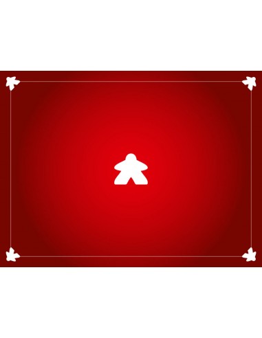 Tapis de Jeux Meeple Rouge 120x90 cm les muscles