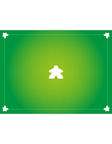 Tapis de Jeux Meeple Vert 120x90 cm Dans la société mordern