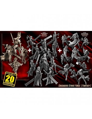 Crusaders STRIKE Force pack (Sisters - FANTASY) À commander