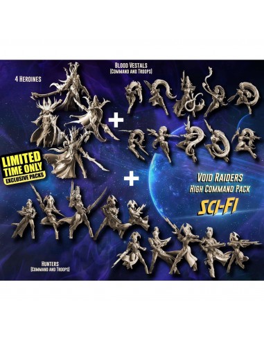 EXCLUSIVE Void Raiders High Command Pack (VE - SF) s'inspire de l'anatomie humaine