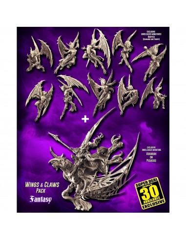 EXCLUSIVE WINGS & Claws Pack (DE - FANTASY) Par le système avancé 