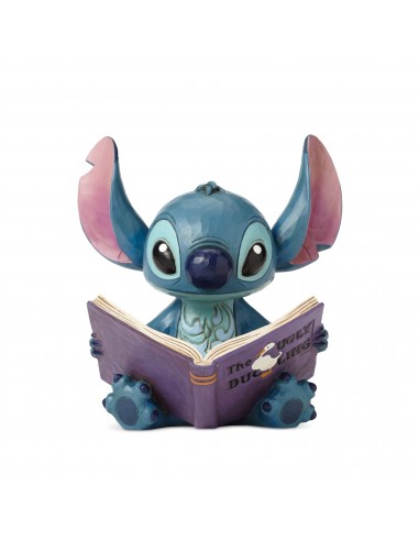 Figurine Stitch avec son livre - Disney Traditions la chaussure