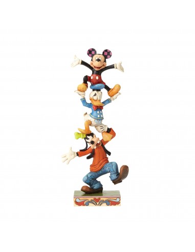 Figurine Dingo, Donald et Mickey - Disney Traditions acheter en ligne