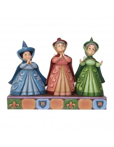 Figurine Les trois bonnes fée - Disney Traditions l'évolution des habitudes 