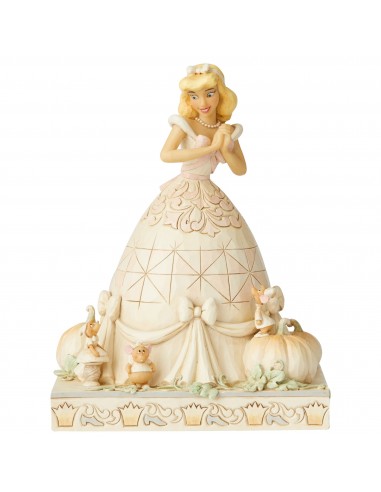 Figurine Cendrillon White Woodland - Disney Traditions brillant des détails fins