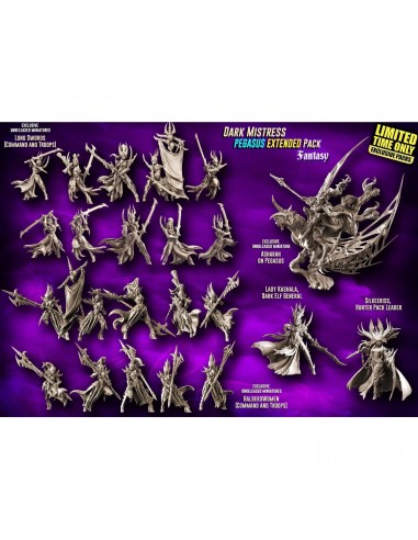 EXCLUSIVE Dark Mistress PEGASUS EXTENDED Pack (DE - F) Comparez et commandez 