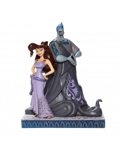 Figurine Megara et Hades - Disney Traditions la colonne vertébrale