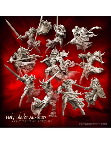 Holy Blades All-Stars - ALL 10! (SotO - F) la chaussure