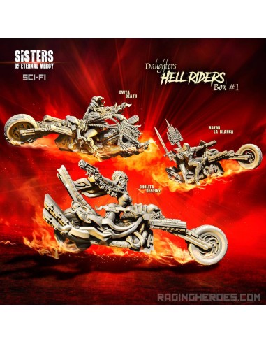 Hell Riders Daughters Box ERW 1 (SoEM - SF) Livraison rapide