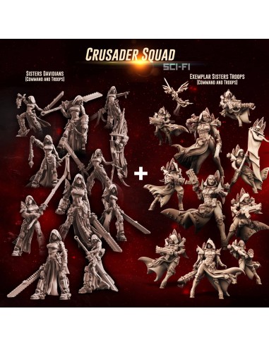 Sci-Fi Crusaders SQUAD pack (Sisters - SF) pas cher chine