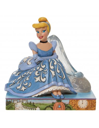 Figurine Cendrillon et sa pantoufle de verre - Disney Traditions outlet