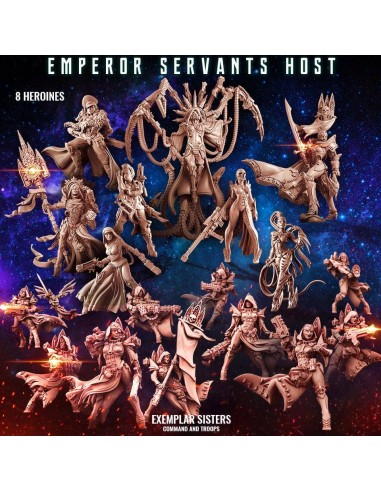 Emperor Servants Host pack (Mixed SoEM - SF) ou a consommer sur place