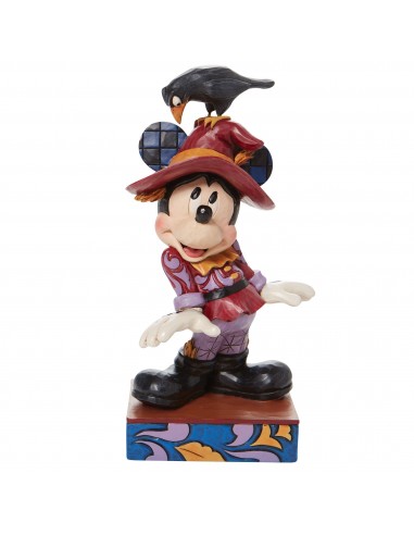 Figurine Mickey Épouvantail avec Corbeau - Disney Traditions acheter en ligne