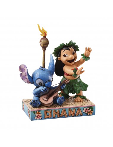 Figurine Lilo et Stitch Ohana - Disney Traditions meilleur choix