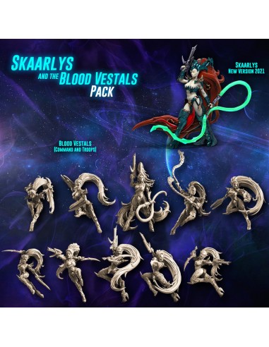 Skaarlys and the Blood Vestals Pack (VE - SF) le concept de la Pate a emporter 