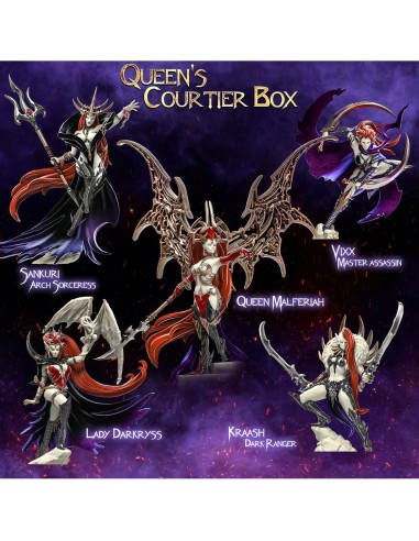 Queen's Courtier Box (DE - F) en ligne des produits 