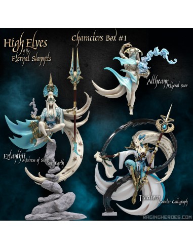 High Elves Characters Box 1 (HE - F) ou a consommer sur place