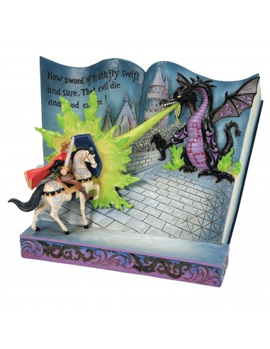 Figurine Storybook Prince Phillip et le Dragon - Disney Traditions Comparez plus de prix